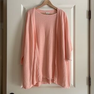 J.Jill Linen Blend Women’s Sweater Set